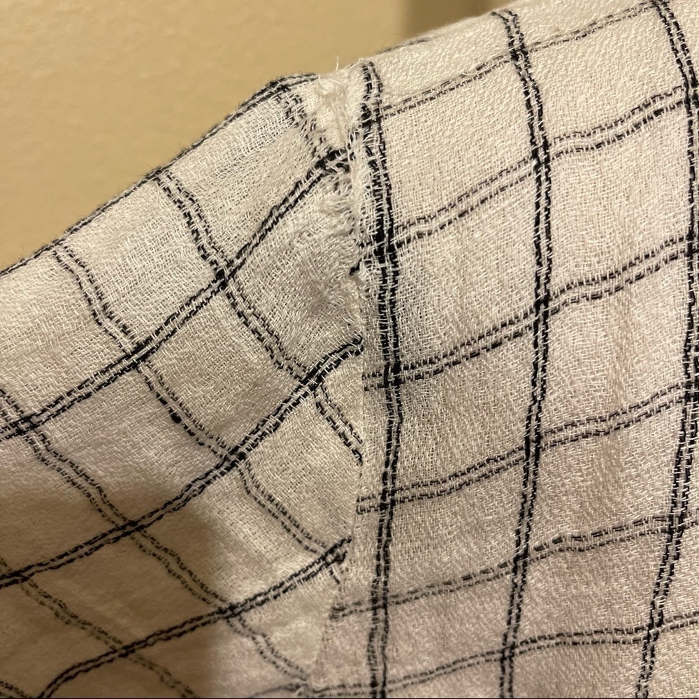 Tularosa Estelle Check Print Crossover Wrap Style… - image 8